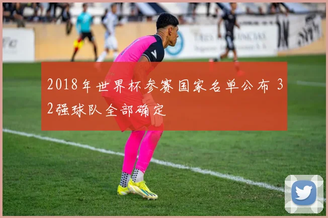 2018年世界杯参赛国家名单公布 32强球队全部确定